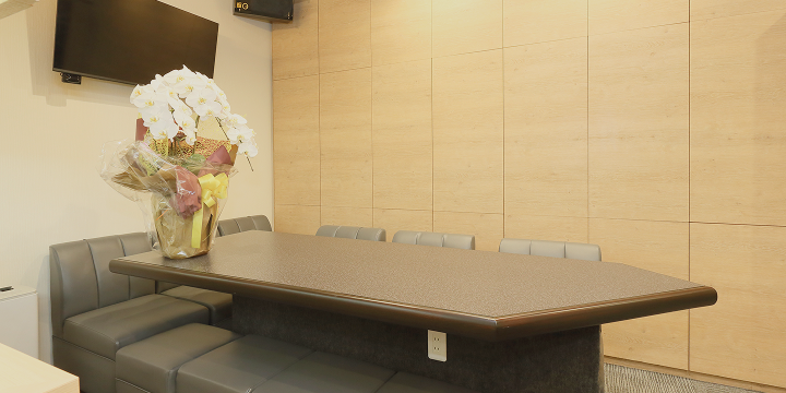 落ち着いた空間